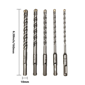 Alta Qualidade 9PCS SDS Plus Martelo Elétrico Plana cinzéis Apontado cinzéis Brocas Conjunto para Perfuração De Metal De Madeira