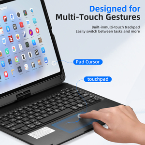 360度旋转键盘适用于iPad 12.9 BT键盘外壳12.9 "3-6代触摸无线盖 - Product Image 4