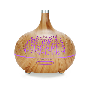 Ultraschall-Diffusoren für ätherische Öle, 400ml Diffusor-Geschenkset Aromatherapie-Diffusor-Luftbe feuchter mit 4 Timern und automatischer Abschaltung - Product Image 5