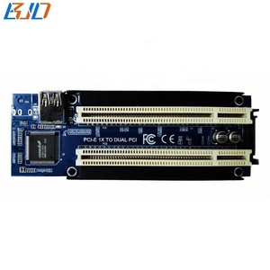 Dual PCI Slot to M.2 NGFF Key-M Interface Expansion Riser <strong>Card</strong> for Sound Tax Control <strong>Capture</strong> Voice Serial Parallel <strong>Cards</strong> - Product Image 2