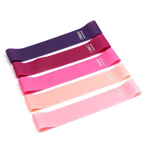 Multi-color Durable Silicone Fitness Workout <strong>Elastic</strong> <strong>Exercise</strong> <strong>Loop</strong> Resistance Band - Product Image 1