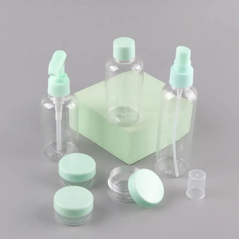 Mini boîtes personnalisables pot cosmétique pour la commodité de voyage bouteille en plastique pour crème d'oeil utilisant