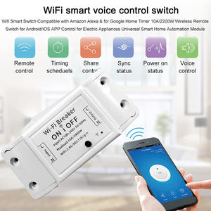On/off Basic 10a/2200w Smart Home Automation Wifi Smart Switch <strong>Remote</strong> Wireless Timer Light Control Switch