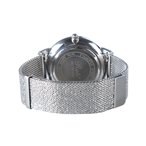 Thép không gỉ Milanese vòng lặp smartwatches ban nhạc 444 thép không gỉ Lưới Vòng lặp đôi từ Clasp thay thế dây đeo đồng hồ - Product Image 1