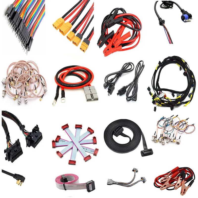 Directo de fábrica Cable de alimentación de audio para automóvil Arnés impermeable Arnés de cable de extensión de alimentación