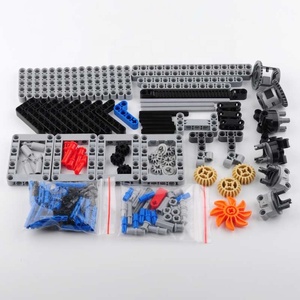 4WD Four-Wheel Drive Technical Car Chassis Bricks <strong>M</strong>.OC Parts <strong>Kit</strong> Compatible With Legoed Power Functions DIY Robot Car - Product Image 2