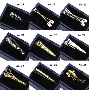 Chrome không gỉ tie clip kéo rìu xe cú thanh kiếm búa hình dạng kim loại tie clip cho nam giới Cà Vạt Clip Pin cho Mens Quà Tặng - Product Image 5