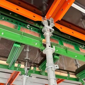 Moldeo de encofrado de acero de formas verdes, molde de pilar de forma de hormigón, equipos de encofrado, moldes de construcción, columna, sistema de encofrado de losa - Product Image 4