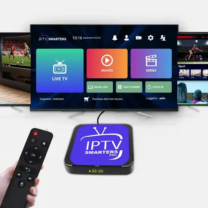 TV Box IPTV abbonamento 12 mesi rivenditore pannello Test gratuito M3U Canada Arabic USA 24H World IPTV 4k Smart Tv Box
