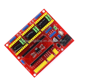 CNC Shield V4 Erweiterungs karte Grbl Steuer platine Gravur teil kompatibel Nano V3 für 3D-Drucker Laser gravur maschine - Product Image 2