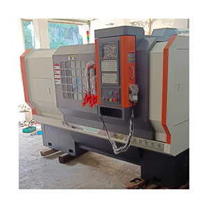 Torno CNC pequeño de rendimiento estable Oem/Odm Torno de alta precisión Máquina de torno de procesamiento de metales CNC - Product Image 1
