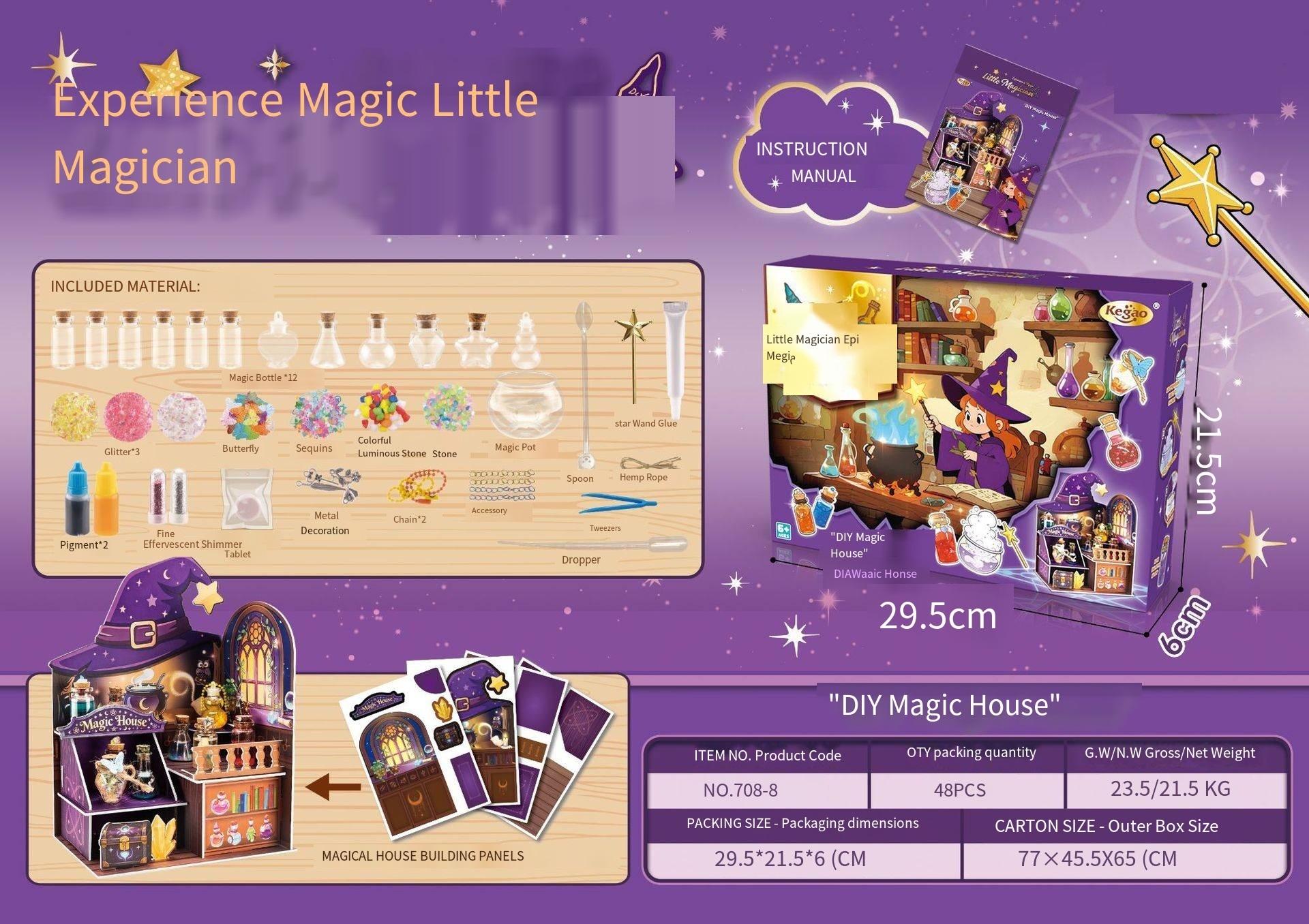 708-8 maison de potion magique