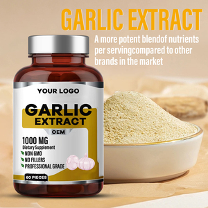 Private Label Alho Extrato Cápsulas Suporte para Antioxidante & <span class=keywords><strong>Lipid</strong></span> Regulamento Saúde Aminoácidos Cápsulas - Product Image 5