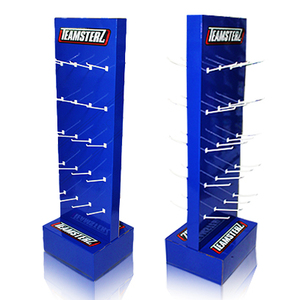 Appendiabiti con gancio personalizzato in cartone rotante da banco per espositore - Product Image 5