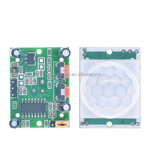 Módulo electrónico y kit de sensor de movimiento PIR infrarrojo piroeléctrico IR ajustable para kits de Raspberry Pi, KIT y sensor de movimiento PIR - Product Image 5