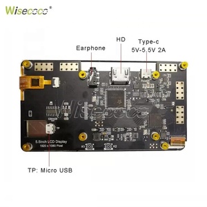 Kit Touch Screen LCD Full HD da 5.5 pollici Raspberry Pi 3B Kit sensore Display 4 Monitor modulo Display Lcd Touchscreen - Product Image 6