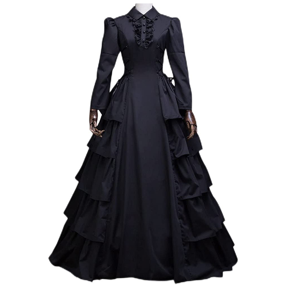 Black Victorian Dress