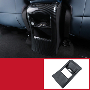 Karbon fiber araba iç dişli pencere kolçak kapı paneli kapak düzeltir oto kitleri için byd atto 3 yuan artı 2021 2022 2023 2024 - Product Image 6