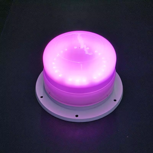 LED küp topu mobilya plastik malzeme için LED ışık işletilen lamba değişen 16 renk ile 83MM uzaktan kumanda pili fitil - Product Image 1