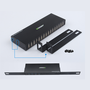 Factory Wholesale 16 Port <strong>KVM</strong> <strong>Switch</strong> Keyboard and Mouse <strong>Switch</strong> 16 in 1 Out USB VGM <strong>KVM</strong> <strong>Switch</strong> - Product Image 3