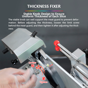 Affettatrice carne commerciale affettatrice elettrica affettatrice carne industriale affettatrice affettatrice - Product Image 4