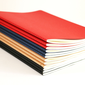 2023 Custom Plain Kraft pu leather planner cover Paper quaderni per quaderno diario scolastico - Product Image 1