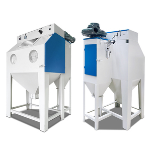 ตู้พ่นทรายไอน้ำแบบเปียกเครื่องพ่นทรายแบบ600L ปราศจากฝุ่น - Product Image 2