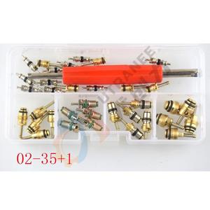 Yeni otomotiv klima HVAC vana parçaları donanım araçları kutulu 10-size vana çekirdek ve vana çekirdek çıkarıcı yükleyici aracı - Product Image 3