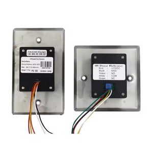 Nessun tocco porta a infrarossi uscita pulsante di rilascio a pressione interruttore per il sistema di controllo accessi luce a LED - Product Image 5