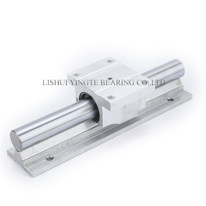 Cilindro de guía lineal redondo de carga ligera, riel lineal y bloque SBR10 para máquina de automatización - Product Image 5