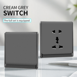 Enchufe conmutado multifunción 13a con accesorios eléctricos de neón Toma de interruptor de pared de fábrica Oro. Blanco. Gris. Verde. Rosa. Azul - Product Image 2