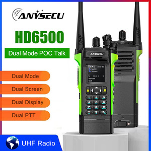 2024 6500วิทยุเครือข่าย4G poc ใหม่พร้อมอนาล็อก UHF 400-480MHz 8วัตต์พลังงานสูงโหมดคู่หน้าจอคู่ทำงานร่วมกับ PTT จริง - Product Image 3