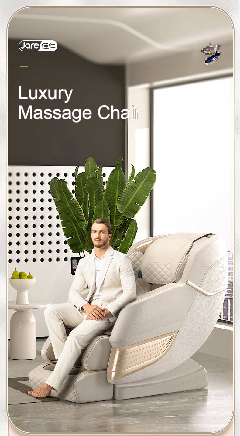Jare 8800  Factory Cheap Price High Quality Foot Armchair Shiatsu Massager Chair For Home Massage Chair