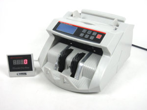 Multi Currencies Money <strong>Counting</strong> and Detecting Machine Bill Counter LCD Display Cheap Price and Good Quality 2108D UVMG - Product Image 6