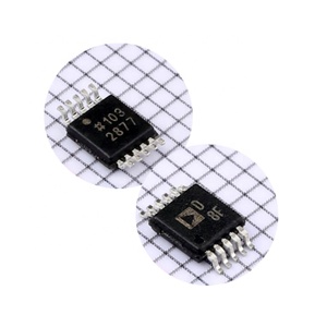 AD5324ARMZ-REEL7 ic dac 12 קצת דיגיטלי ממיר אנלוגי 10msop ad5324armz 2.5v ~ 5.5v 500ua 4-ערוץ מתח 12-קצת dac