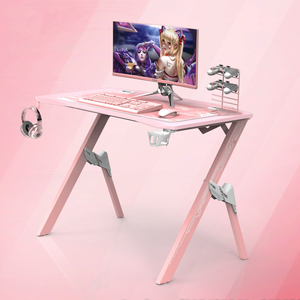 Компьютерные столы, складной компьютерный стол с полкой, игровой стол, игровой стол, компьютерный стол для компьютеров, RGB металлический картон на заказ - Product Image 3