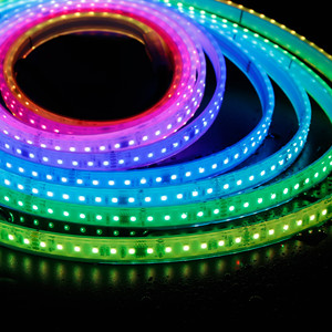 Factory <strong>LED</strong> RGB 24V Waterproof Strip Light for Car <strong>DMX</strong> WS2812B WS2811 WS2815 Address Programmable Flexible Silica Gel Strip - Product Image 4