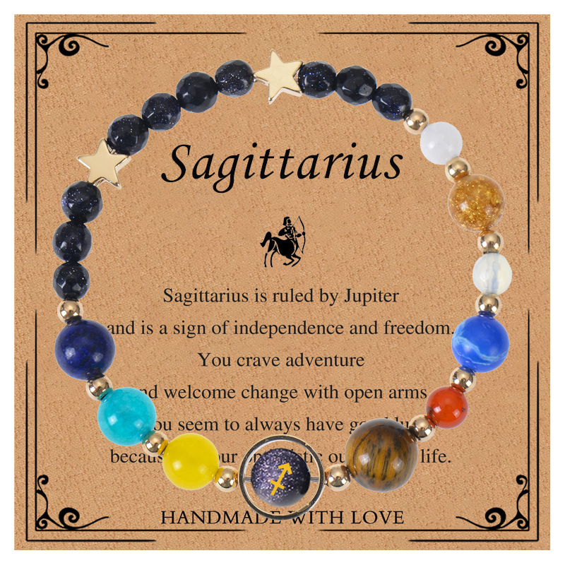 Colorful beads - Sagittarius