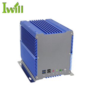 坚固高性能i7 7500U工业控制迷你电脑无风扇嵌入式系统IPC，带PCI PCIE X4插槽 - Product Image 4