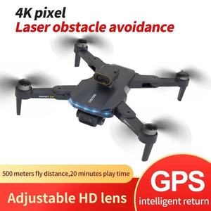 Flytec全球定位系统无人机带摄像头广角摄像头FPV避障无人机18分钟飞行时间遥控四轴飞行器 - Product Image 2
