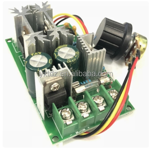 Precio de fábrica 20A DC Regulador de velocidad del motor 12V 24V 36V 48V Módulo de accionamiento de alta potencia Controlador PWM - Product Image 2