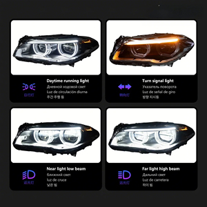 BMW 5 serisi F10 F18 2010 sis sürüş ışıkları için 2016-<span class=keywords><strong>LED</strong></span> projektör yüksek güçlü araba <span class=keywords><strong>LED</strong></span> farlar