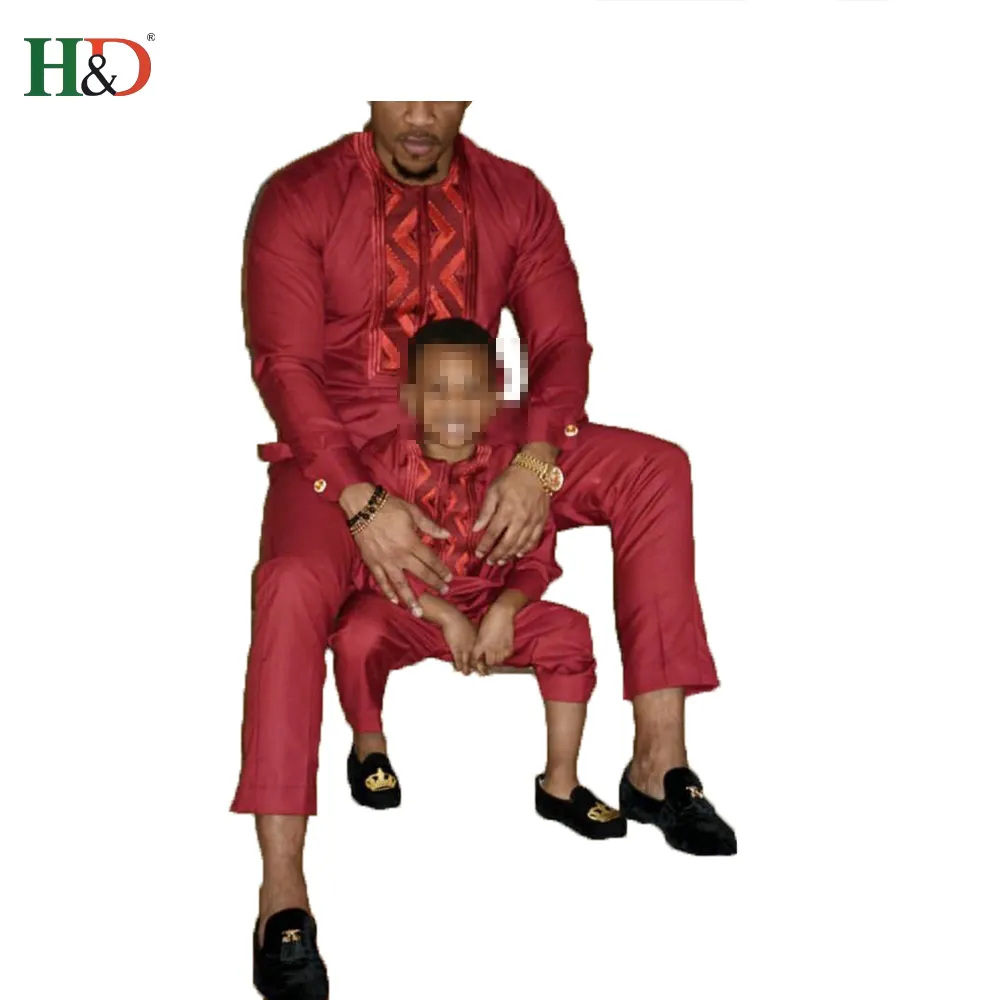H & D Offre Spéciale pas cher bonne qualité vêtements africains modèles enfants robes arabes pour hommes