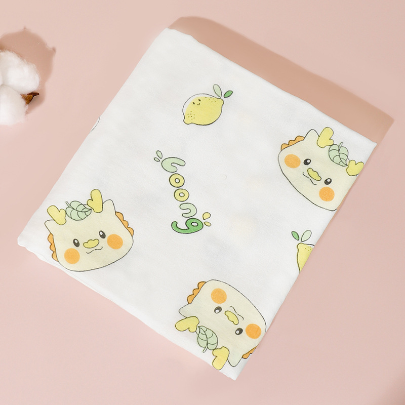 Citron xiaolong - (double couche de coton bambou)