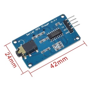 YX6300 YX5300 Serielle UART-Steuerung MP3-Musik-Player-Modul für Arduino/AVR/ARM/PIC CF. - Product Image 2