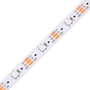 SK6812ไฟ LED WS2811 WS2812 5V 12V 24V กันน้ำสีเต็มรูปแบบไฟ LED 30 D RGB โปรแกรมได้ - Product Image 3