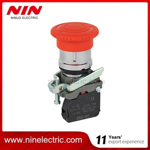 NIN XB4-BS542 arresto di emergenza, spegnimento 22mm a scatto pulsante di rilascio N/C mantenuto interruttore a pulsante - Product Image 2