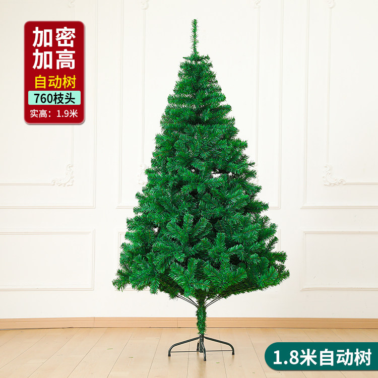18m encrypted tree-pvc ordinary tree + with lights