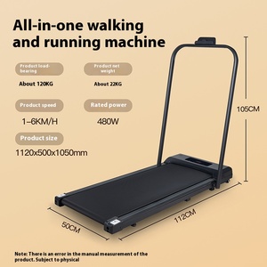 Ev kullanımı elektrikli koşu bandı katlanabilir koşu ve yürüyüş makinesi kalp hızı testi olmadan - Product Image 4