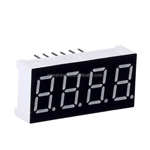 Top Werks preis 0,8 Zoll 4 Sieben-Segment-Anzeige FND 4-stellig 0,8 "LED 7-Segment-Anzeige DIP 7-Segment-LED-Anzeige-Timer-Uhr